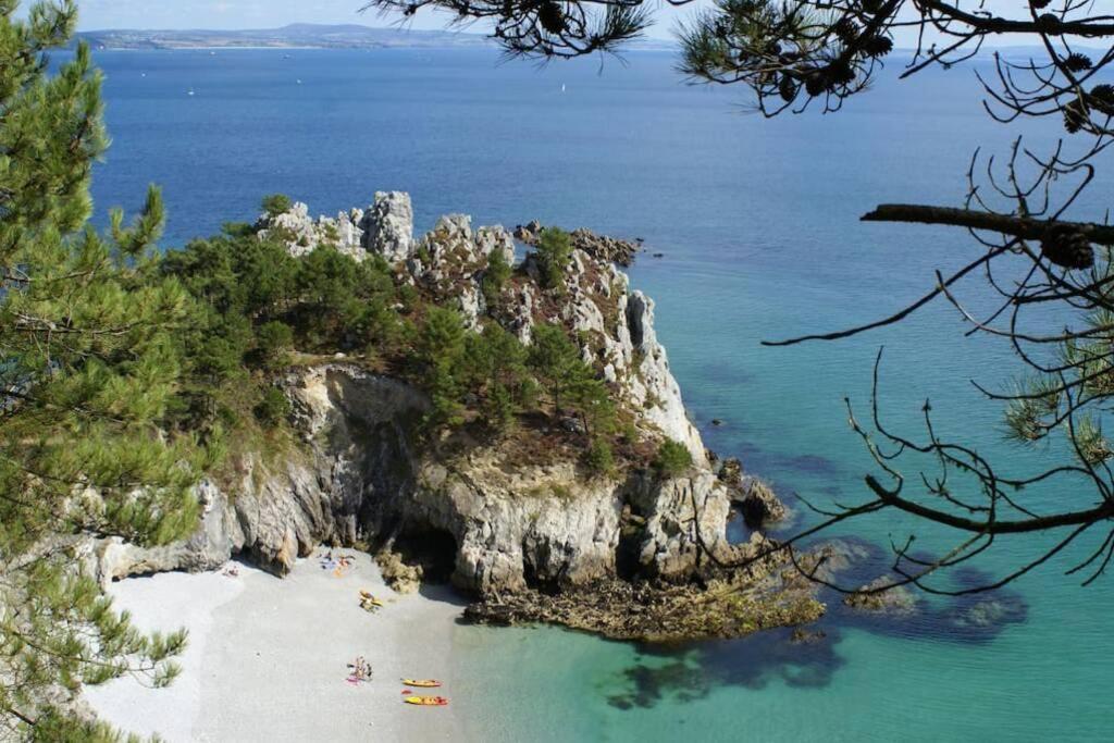 Unique Et Insolite, Chambre Privee - La Caloge De Kastell Dinn Crozon Exteriér fotografie
